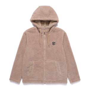 F204UJK908 플리스 후드 자켓 BEIGE