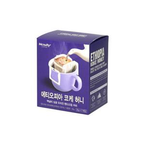 맥널티 핸드 드립커피 에티오피아 코케 허니 8g×7T