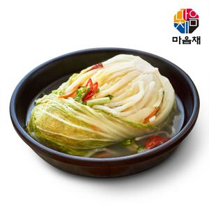 [마음채] 백김치 3kg / 아삭아삭 깔끔한 맛 (100% 국내산, HACCP인증)