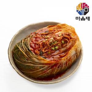 [마음채] 프리미엄 포기김치 3kg / 당일 갓 담은 깔끔한 맛 (100% 국내산 재료)