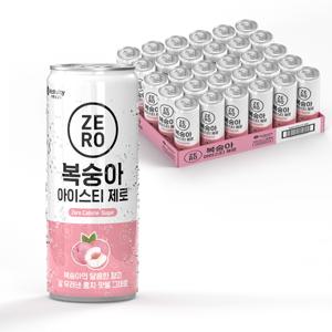 복숭아 아이스티 제로 240ml 30개입