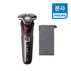 PHILIPS  SkinIQ 5000 시리즈 전기면도기 S5881/12 버건디 레드