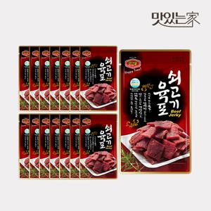 맛있는家 [머거본] 쇠고기육포 50g 15봉