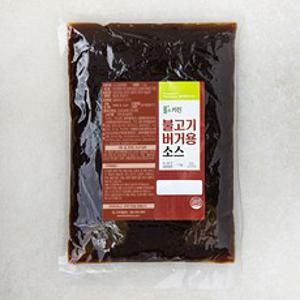 풀무원 풀스키친 불고기 버거용 소스, 1kg, 1개