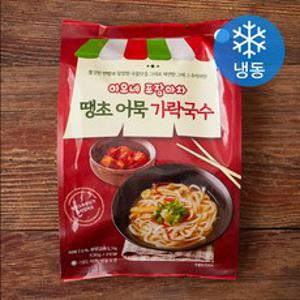 이모네포장마차 땡초어묵 가락국수 2인분 (냉동), 530g, 1개