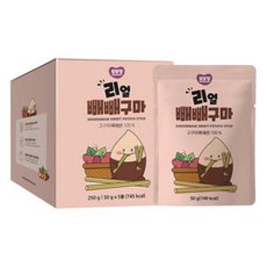 또또맘 리얼 빼빼구마 5p, 50g, 5개