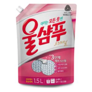 울샴푸 오리지널 리필, 1.5L, 1개