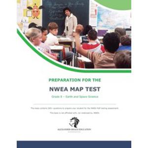 (영문도서) NWEA Map Test Preparation - Grade 8 Earth and Space Science Paperback, Independently Published, English, 9798873250561