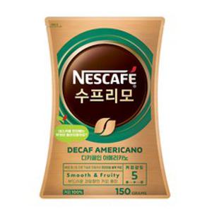 네스카페 수프리모 디카페인 원두커피믹스, 150g, 1개입, 1개