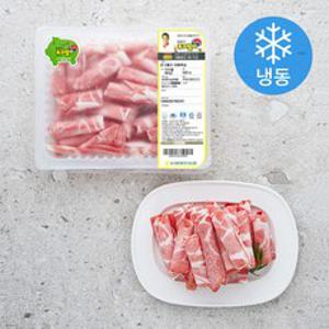 포크밸리 한돈 대패 목심 구이용 (냉동), 500g, 1팩