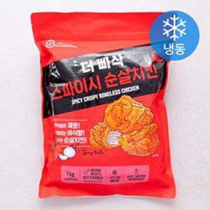 상신 더 빠삭 스파이시 순살치킨 (냉동), 1kg, 1개