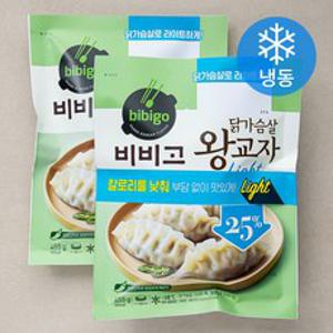 비비고 닭가슴살 왕교자 Light (냉동), 455g, 2개