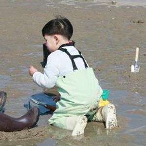 맥스메가다인 어린이장화 가슴장화 키즈 아동 웨이더 갯벌 체험 해루질 장화, 200, 그린