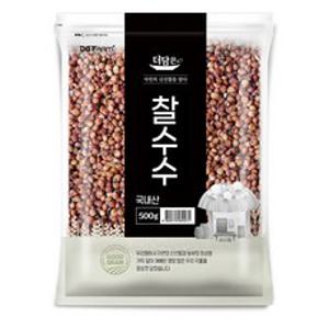 더담은 국산 찰수수, 500g, 1개