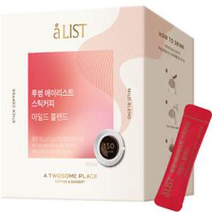 aLIST 스틱 원두커피믹스 마일드 블렌드, 1.1g, 150개입, 1개