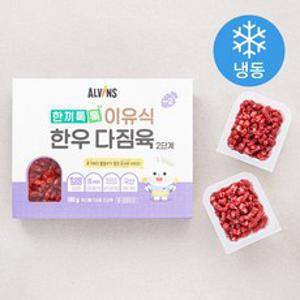 엘빈즈 이유식 한우 다짐육 2단계 6p (냉동), 180g, 1개