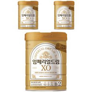 임페리얼XO 분유 2단계, 3개, 800g