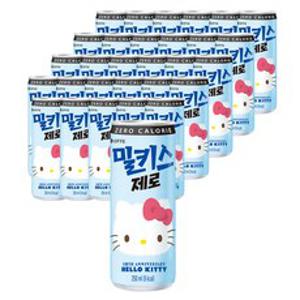 밀키스 제로 탄산음료, 250ml, 30개