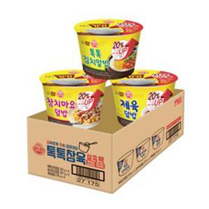 오뚜기 컵밥 톡톡참육 실쏙팩 톡톡김치알밥 4p + 참치마요덮밥 4p + 제육덮밥 4p 세트, 3.116kg, 1세트