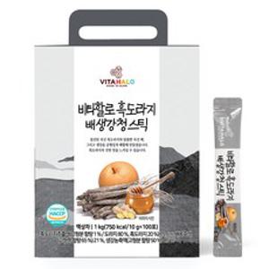 비타할로 흑도라지 배 생강 청 스틱, 1개, 1kg