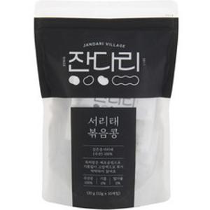 잔다리 서리태 볶음콩 로스팅견과 10p, 120g, 1개