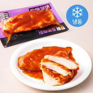 한끼통살 제로 바베큐맛 닭가슴살 (냉동), 100g, 10개