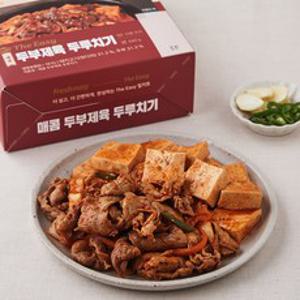 프레시지 The Easy 매콤 두부제육 두루치기, 640g, 1개