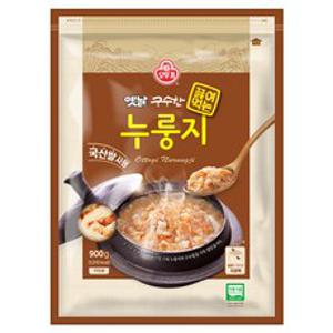 오뚜기옛날 구수한 끓여먹는 누룽지, 900g, 1개