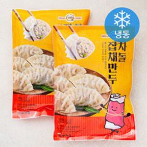 이차돌 차돌잡채만두 (냉동), 350g, 2개