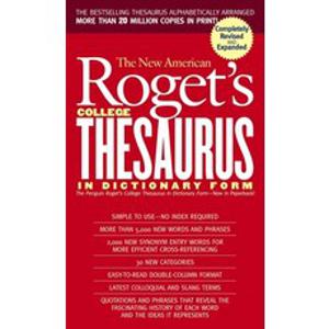 (영문도서) New American Roget's College Thesaurus in Dictionary Form (Revised & Updated) Mass Market Paperbound, Berkley Books, English, 9780451207166