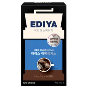 이디야 아이스아메리카노, 1g, 100개입, 1개