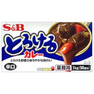 에스비 토로케루 카레 소스믹스 매운맛, 1kg, 1개