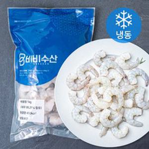 비비수산 생새우살 특대 26/30 (냉동), 1kg 특대 (26/30), 1개