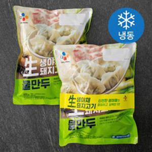 CJ제일제당 생야채 돼지고기 생 물만두 (냉동), 400g, 2봉