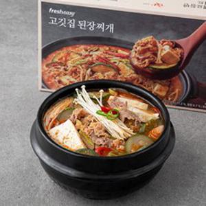 프레시지 고깃집 된장찌개 밀키트, 535g, 1개