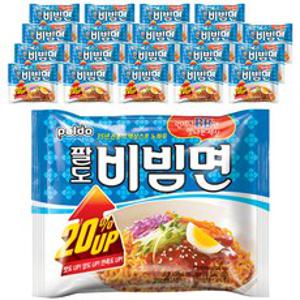 팔도비빔면 156g, 20개