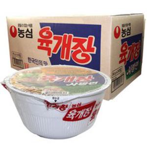 육개장 사발면 86g, 24개