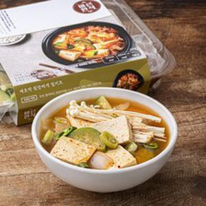 바른식 애호박 된장찌개 밀키트, 730g, 1개