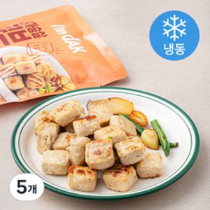 아임닭 닭가슴살 큐브 숯불갈비맛 (냉동), 100g, 5개