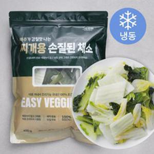 그린피아 배추가 감칠맛 나는 찌개용 손질된 채소 (냉동), 450g, 1팩