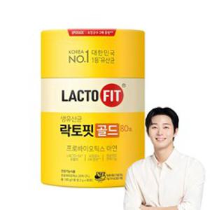 락토핏 골드 80포 유산균, 160g, 1개