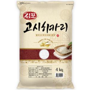 김포 고시히카리 쌀, 4kg, 1개