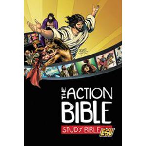 (영문도서) Action Bible Study Bible-ESV Hardcover, David C Cook, English, 9781434708717