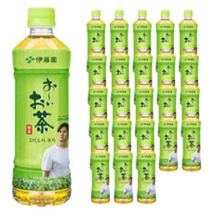 오이오차 녹차 음료, 525ml, 24개