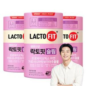 락토핏 슬림 유산균, 120g, 3개