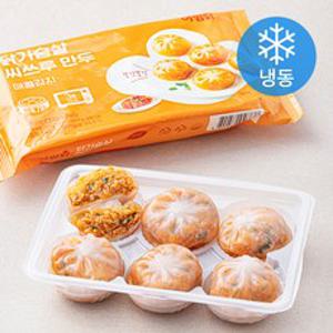 아임닭 닭가슴살 씨쓰루 만두 매콤김치 (냉동), 180g, 3개