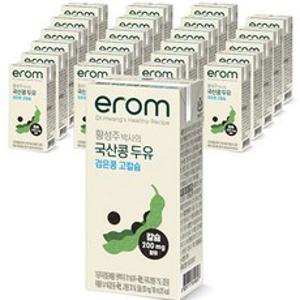 이롬 황성주 박사의 두유 검은콩, 190ml, 24개