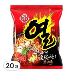 오뚜기 열라면 120g, 20개