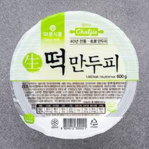 마포식품 생 떡만두피 50장, 600g, 1개