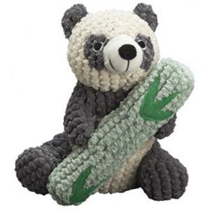 패치워크펫 도그 토이 강아지용 봉제장난감 25.4cm, 1개, Reed The Panda